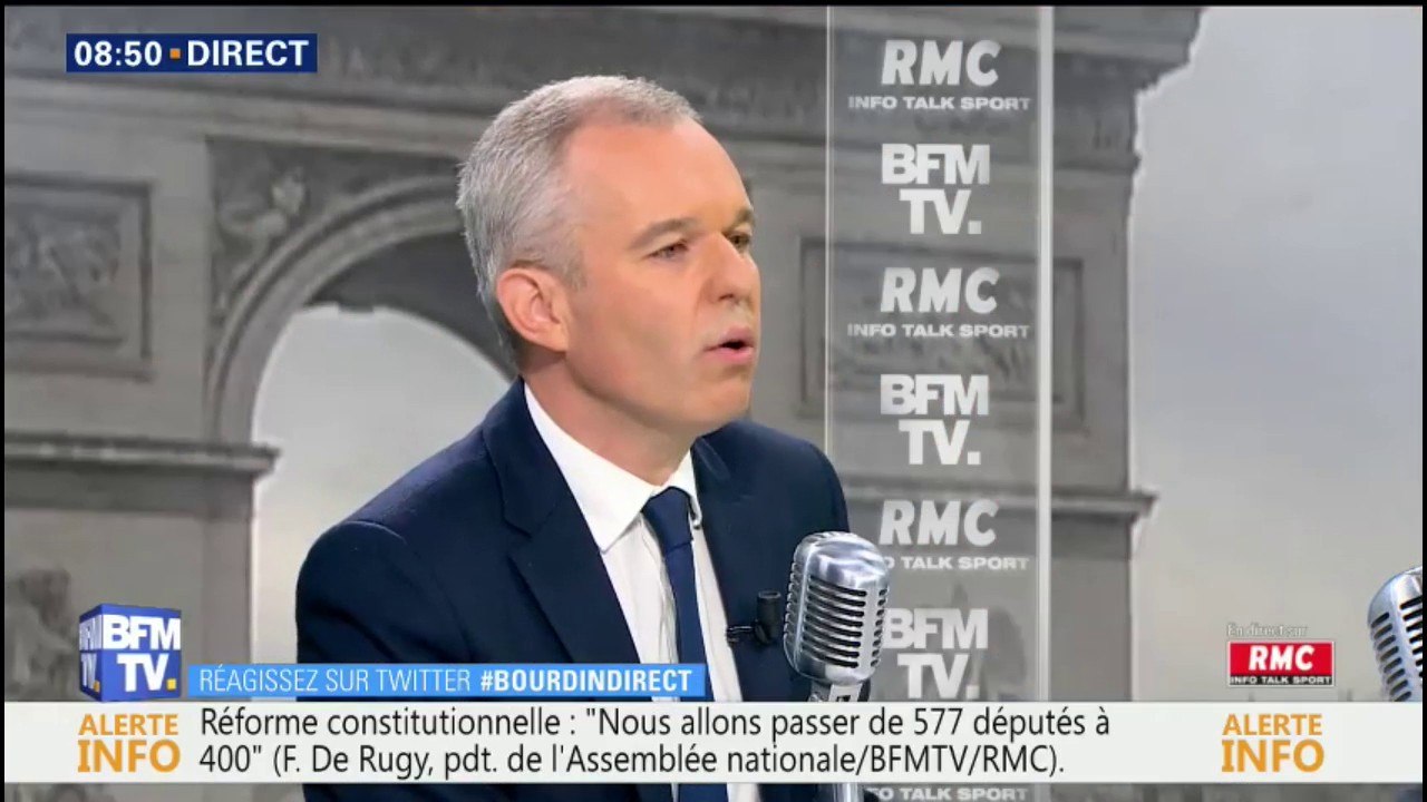 François de Rugy: “Pendant cinq ans, la gauche...