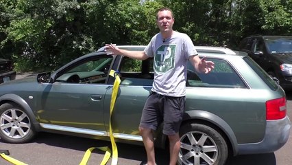 I Crushed an Audi and a Kia with My Land Rover Defender