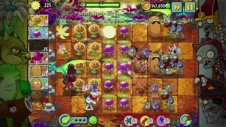 Plants vs. Zombies 2: Its About Time | Hold the Line! - Jurassic Marsh - 205 (iOS Walkthrough)