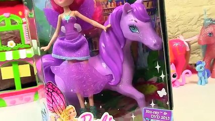 Barbie Mariposa and The Fairy Princess Sprite Doll Pegasus Pony Toy Review