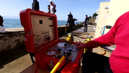 Birinci sınıf sanayi dalgıcı olup işsiz kalmıyorlar - SİNOP