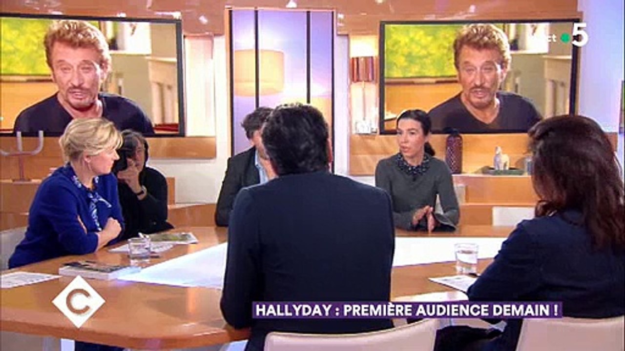 Johnny Hallyday : Quel est réellement le problème au sens du droit ? Une avocate nous l'explique dans "C à vous" - Regardez