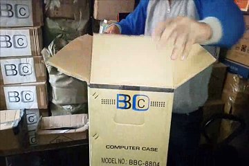 UNBOXING BBC 8804 GAMING CABINET WITH SIDE TRANSPARENT PANEL