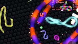 Slither.io A.I. gameplay