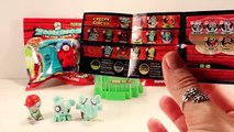 ★Zomlings Blind Bags and Haunted House★ Zomlings Mini Figure Blind Bag Opening Zombies Toys Video