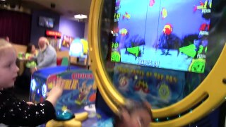 BABY ALIVE goes to CHUCK E CHEESE! The Lilly and Mommy Show! Baby Alive toy play. Games and Prizes