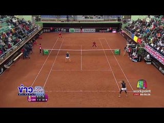 Funny Games หันหลังตีเทนนิส l ข่าวเวิร์คพอยท์ l 24 เม.ย.60