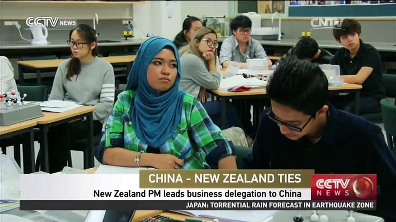 New Zealand PM leads business delegation to China