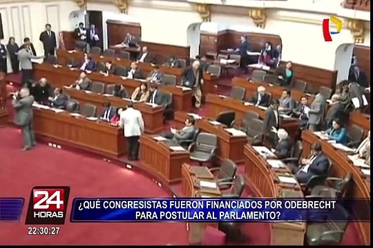 ¿Qué congresistas fueron financiados por Odebrecht para postular al Parlamento?