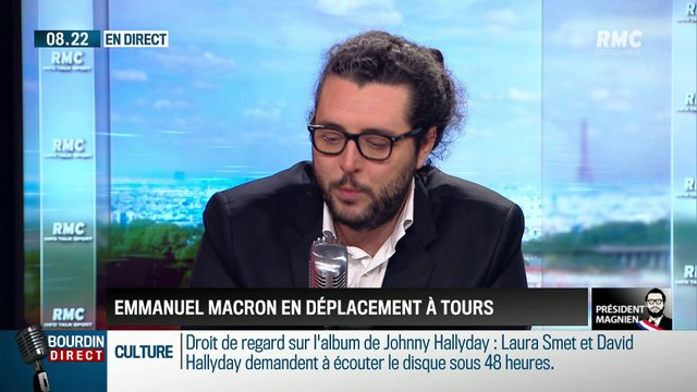 Président Magnien ! : Emmanuel Macron en déplacement à Tours - 15/03