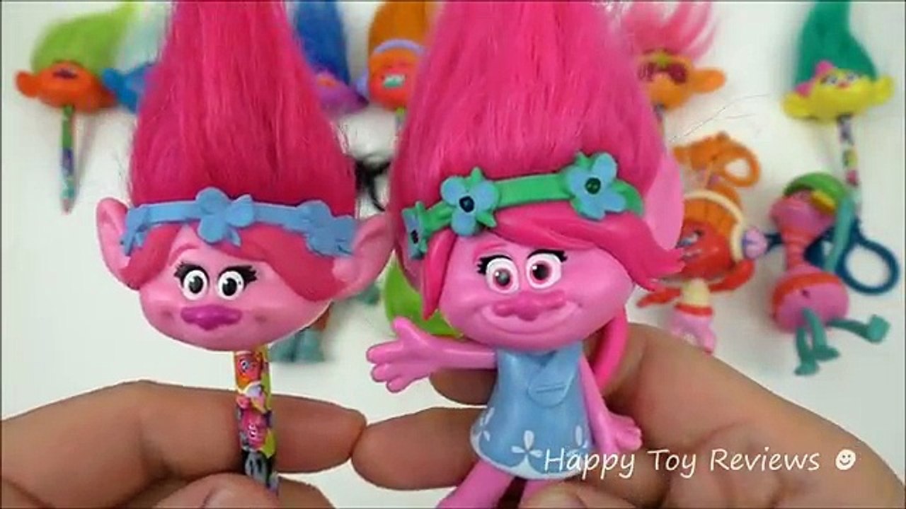 DREAMWORKS TROLLS MOVIE KFC KIDS MEAL TOYS McDO...