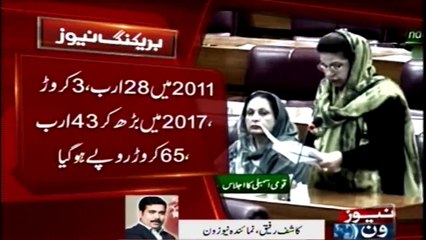 National Assembly meeting chaired by speaker Ayaz Sadiq