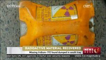 Missing Iridium- 192 found dumped in south Iraq