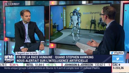 Regard sur la Tech: Stephen Hawking exprimait sa crainte face au progrès de l'IA - 14/03