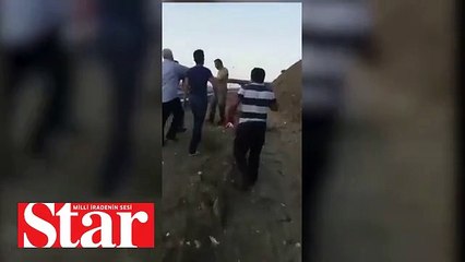 Darbeci asker kaçmaya çalışırken vatandaşlar tarafından böyle yakalandı