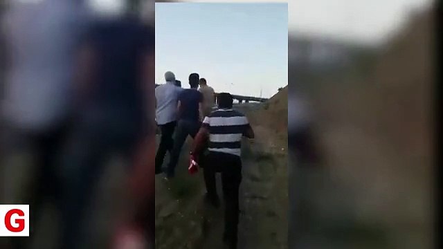 Kışladan yaya kaçmaya çalışan darbeci askerin yakalandığı görüntüler ortaya çıktı