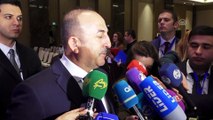 Bakan Çavuşoğlu: 'İran, Bakü-Tiflis-Kars Demir Yolu'na bağlanmak istiyor' - BAKÜ