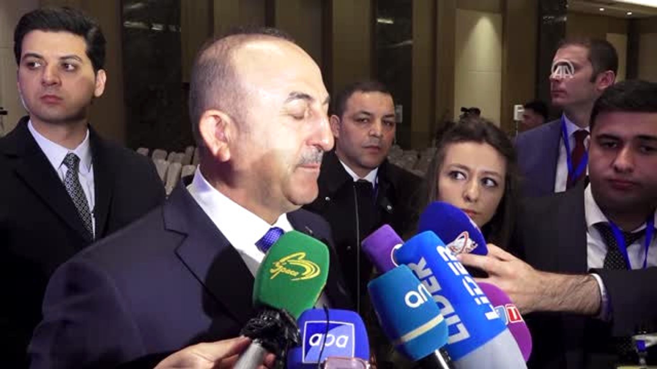Bakan Çavuşoğlu: "İran, Bakü-Tiflis-Kars Demir Yolu'na Bağlanmak İstiyor"