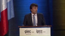 Le GIEC célèbre ses 30 ans : Discours de clôture de Nicolas Hulot