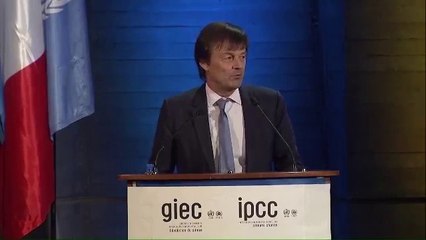 Le GIEC célèbre ses 30 ans : Discours de clôture de Nicolas Hulot