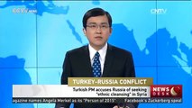 Turkish PM accuses Russia of seeking 
