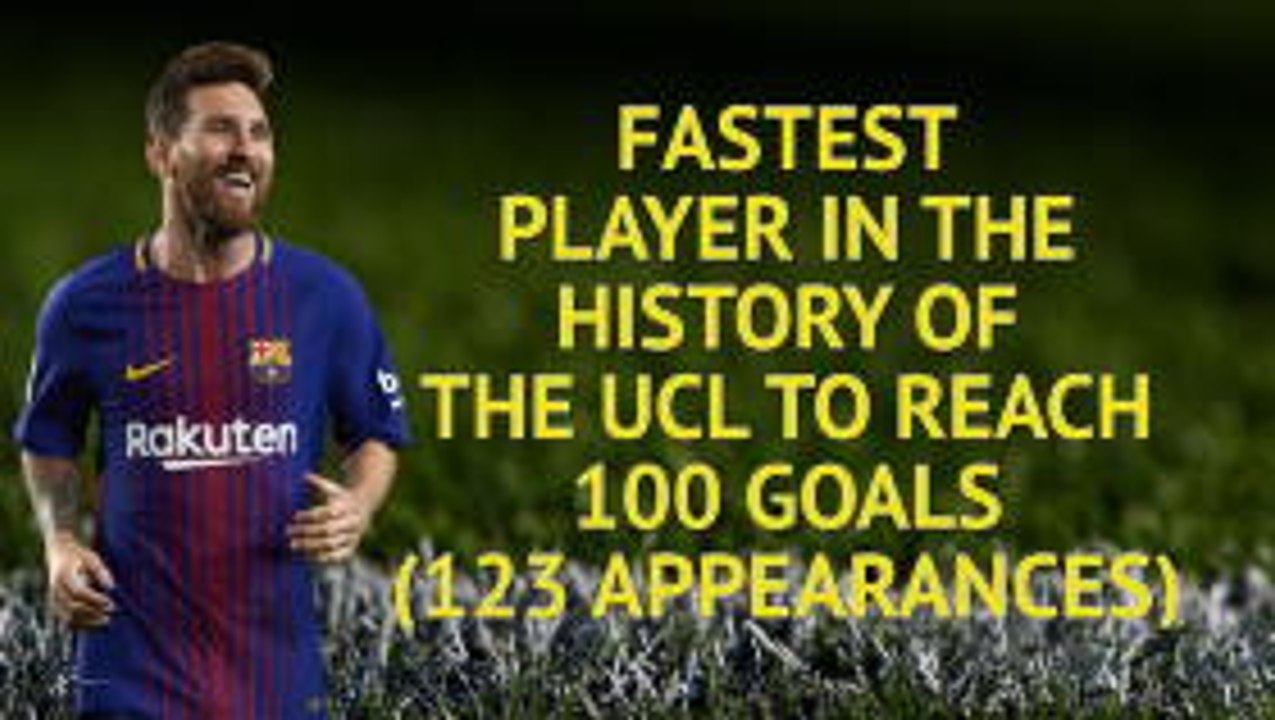 Messi's 100 goals