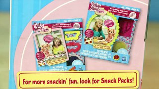 Baby Alive Snackin Sara Eats and Poops Play Doh Food Doll Review