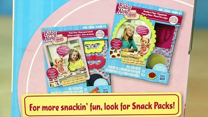 Baby Alive Snackin Sara Eats and Poops Play Doh Food Doll Review