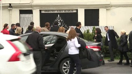 Liana Kalma Hananel için Arnavutköy Musevi Mezarlığında tören düzenlendi - İSTANBUL