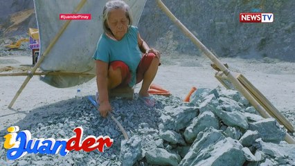 iJuander: 79 anyos na lola, naghahanapbuhay sa quarrying site