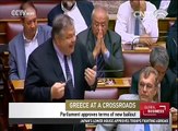 Greek Parliament approves terms of new bailout