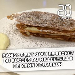 Paris: C'est quoi le secret du succès du millefeuille de Yann Couvreur?