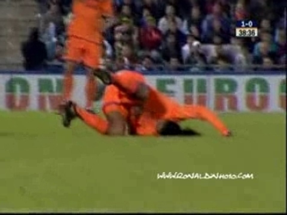 Le match getafe liga07-08 ronaldinho10 by Kmz94