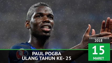 Born This Day - Paul Pogba Ulang Tahun ke-25