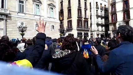 Concentració a Sant Jaume