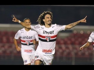 CRB 0 x 3 São Paulo - VALDÍVIA MARCOU - Melhores Momentos - Copa do Brasil 2018