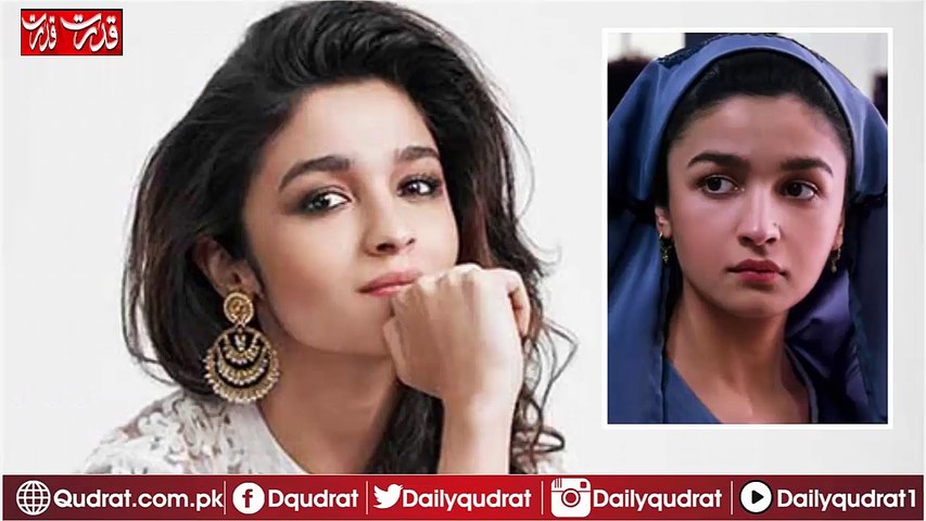 Aliya Bhat New Look in Burka Must Watch it