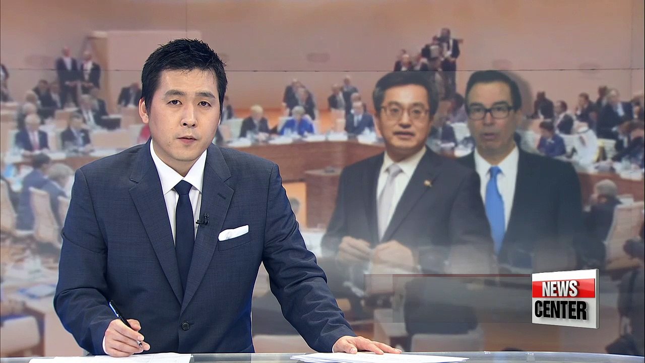 Korea's finance minister to meet with U.S. counterpart to discuss pending economic issues, tariffs