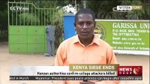 Kenyan authorities confirm college attackers killed