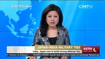 India, Japan vow to build strong defense ties