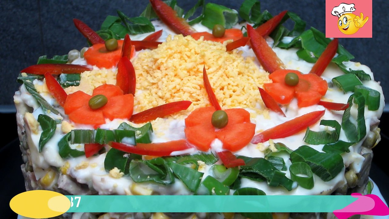 САЛАТ ЗИМНИЙ. Простой и очень вкусный. Приготовление займёт минимум времени!