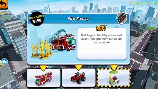 LEGO Police. Police Car. Fire Truck. Cartoon about LEGO LEGO Game My City 2