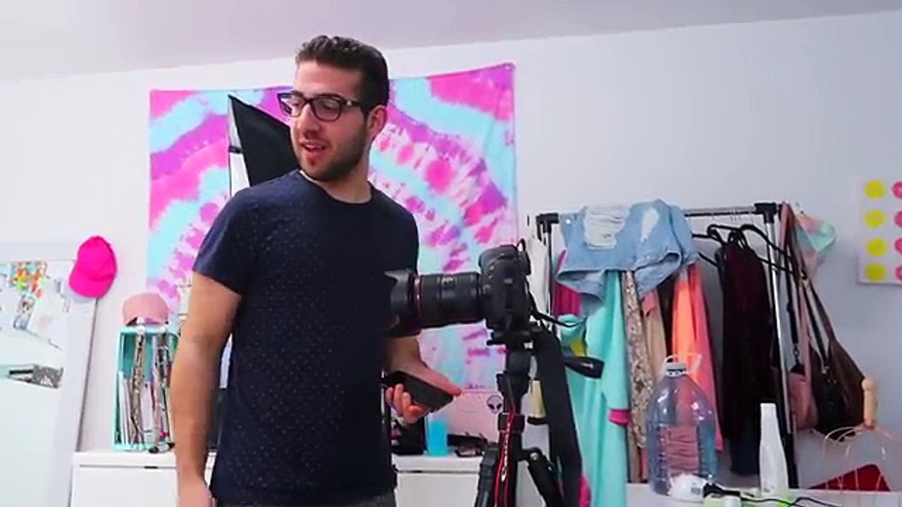 Giant Balloon Challenge! (HE GOT STUCK)