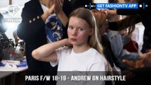 Paris Fashion Week Fall/Winter 2018-19 - Andrew Gn Hairstyle | FashionTV | FTV