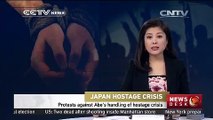 Protests against Abe's handling of hostage crisis