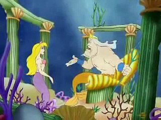 Desenho de animação infantil A pequena sereia