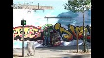 Paris graffiti artists determined to spread their work