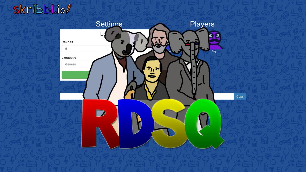 Drei große Künstler | Skribbl.io ★ RDSQ 1