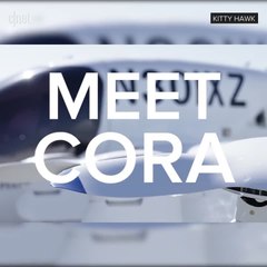 Cora is a self-flying mix between a helicopter, an airplane and a taxi!