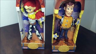 Toy Story: Woody And Jessie Pull String Talking Figures - 16